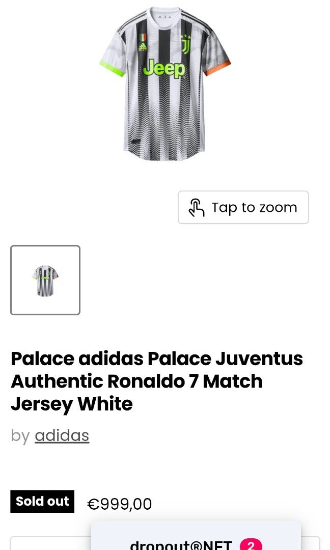 adidas×PALACE Juventus Authentic Ronaldo