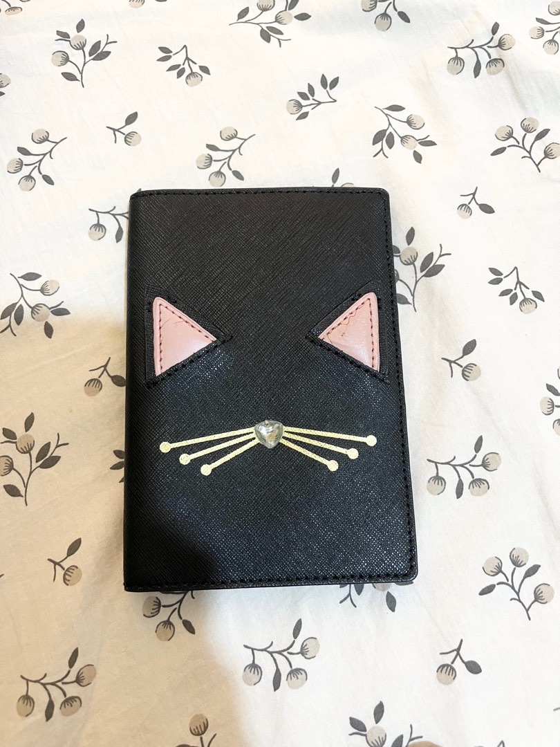 Kate spade deals cat passport holder