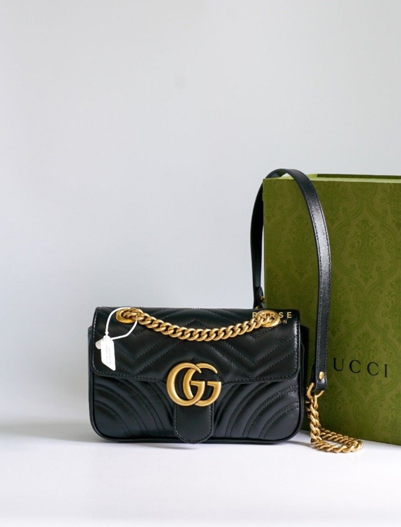 Gucci marmont store mini flap bag