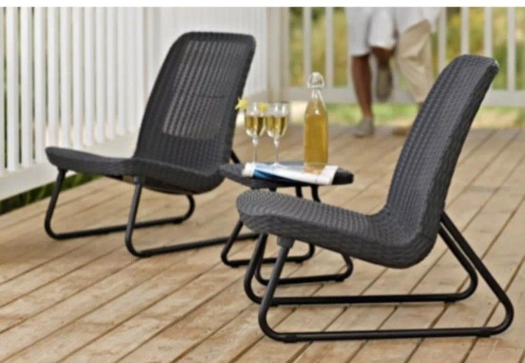 KETER outdoor furniture set, Furniture & Home Living, Outdoor Furniture