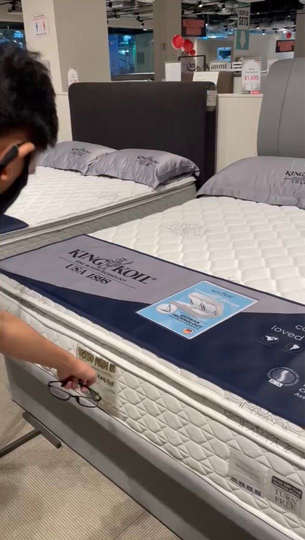 King Koil Ortho Firm III, Furniture & Home Living, Furniture, Bed