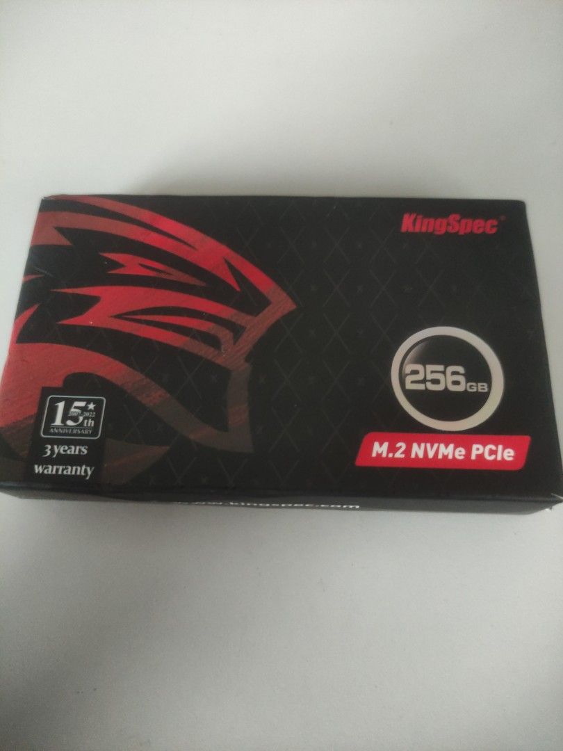 Kingspec M.2 nvme pcle ssd 256gb, Computers & Tech, Parts & Accessories ...