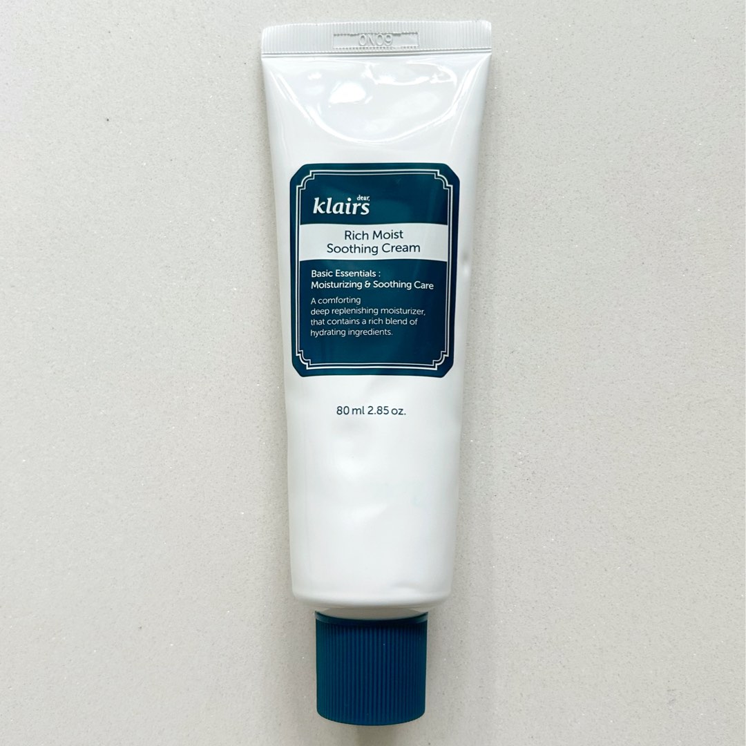Klairs Rich Moist Soothing Cream 80ml, Beauty & Personal Care, Face ...