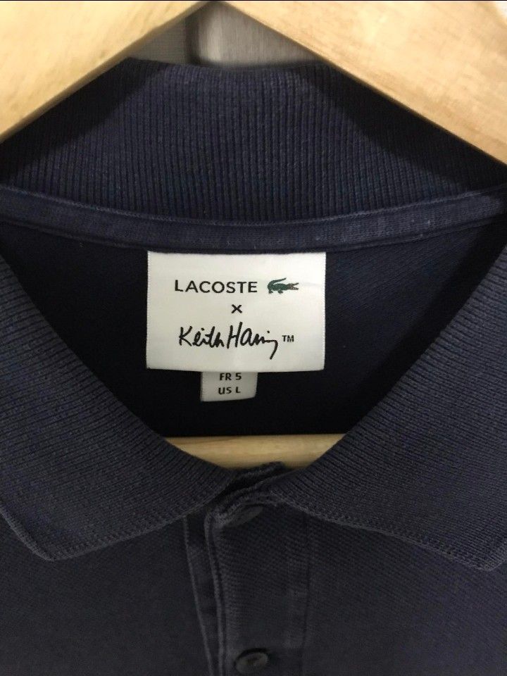 Polo lacoste keith haring homme on sale