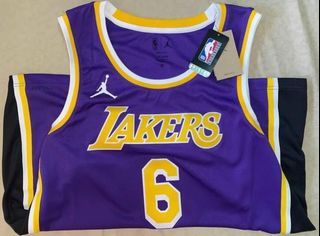 NEW UNK NBA Lebron James 23 LA LAKERS HOME & AWAY Shooting Shirt  Men's Jersey L