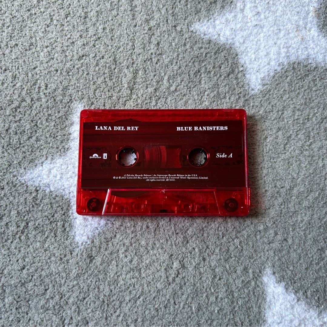 Lana Del Rey Blue Banisters Cassette Tape on Carousell