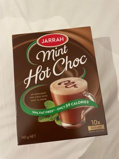 LAST 01 BOX! 🇦🇺 Australia Jarrah Mint Hot Chocolate 10x Serves