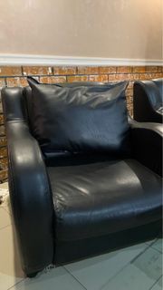 Leather Armchair Sofa (Upholstered)