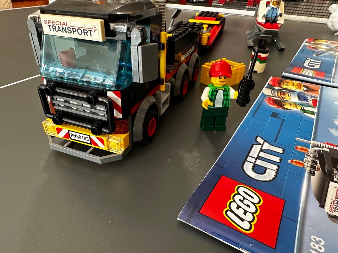 Lego heavy hotsell cargo transport instructions
