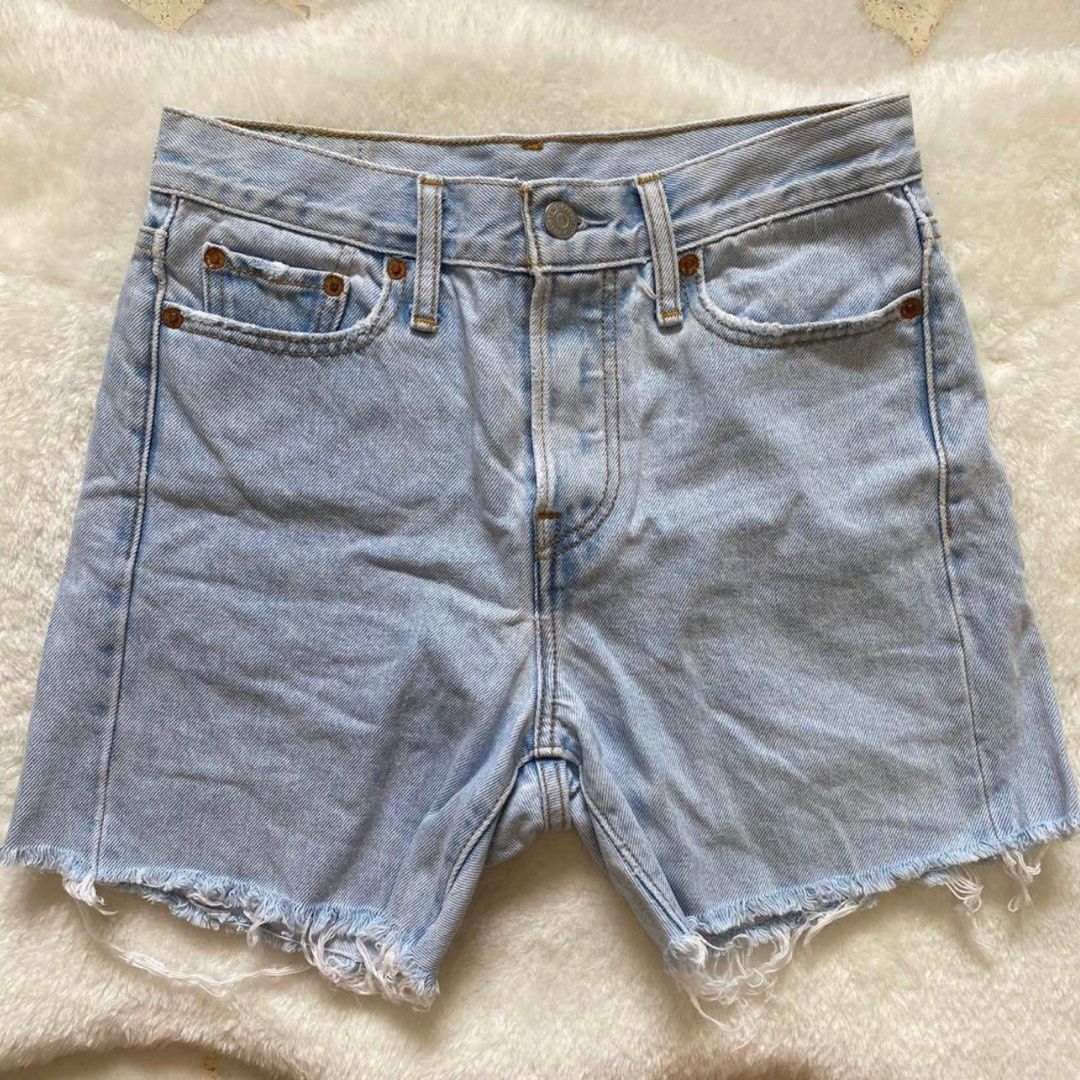Levis Vintage Wedgie High Waist Shorts W26 Women s Fashion