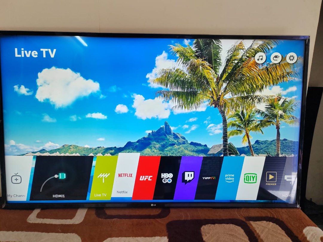 LG 55 inchi 4k Smart LED Tv 60FPS 4k, TV & Home Appliances, TV