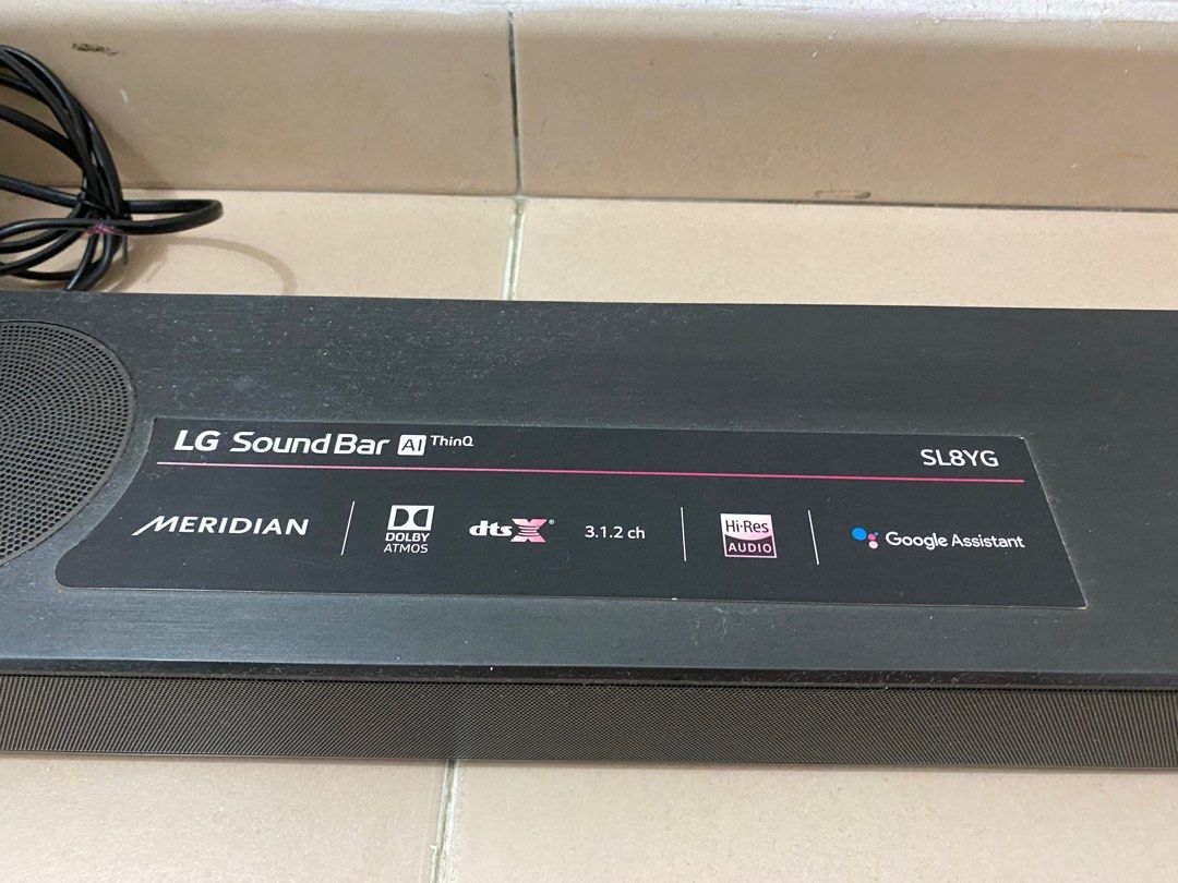 LG SL8YG Soundbar, Audio, Soundbars, Speakers & Amplifiers on Carousell