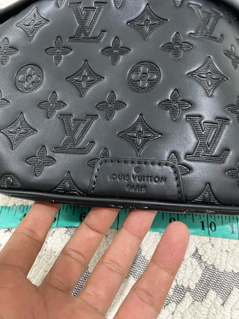 Louis Vuitton Bumbag Shadow Black, Luxury, Bags & Wallets on Carousell