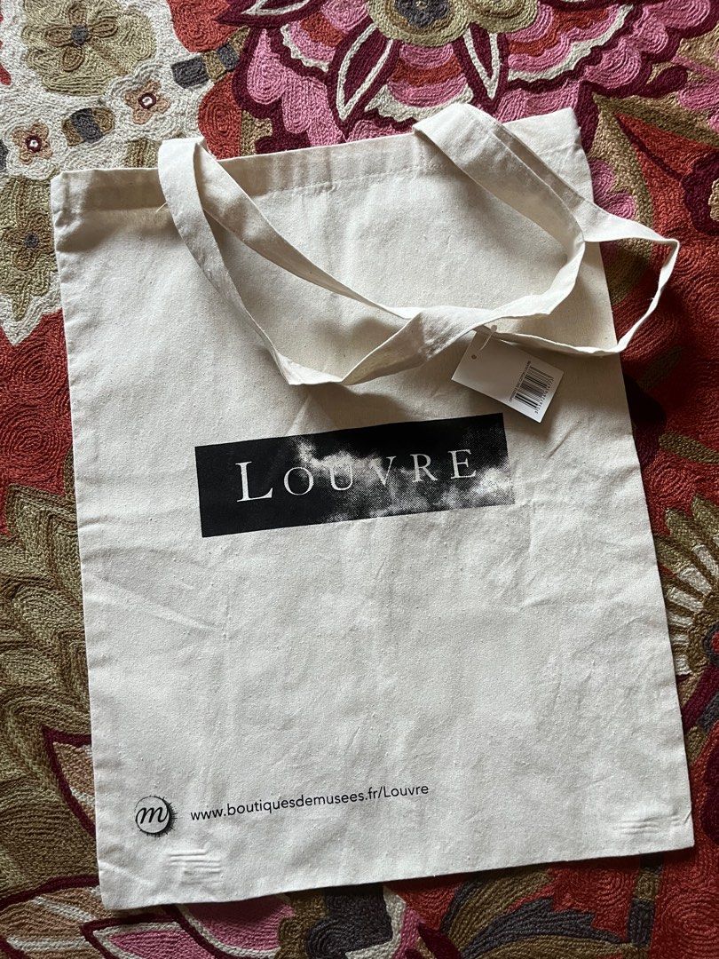Louvre Museum Tote Bag, Women's Fashion, Bags & Wallets, Tote Bags on