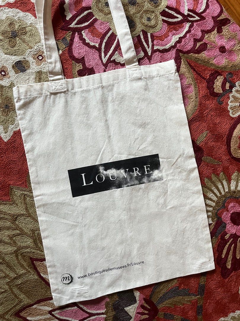 Louvre Museum Tote Bag, Women's Fashion, Bags & Wallets, Tote Bags on