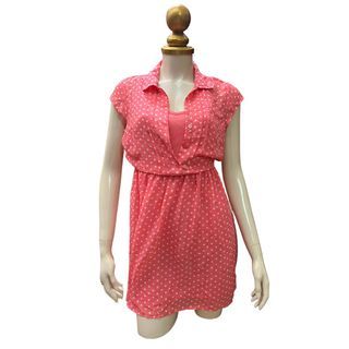 #loveearth RUE21 Collar Dress in Pink