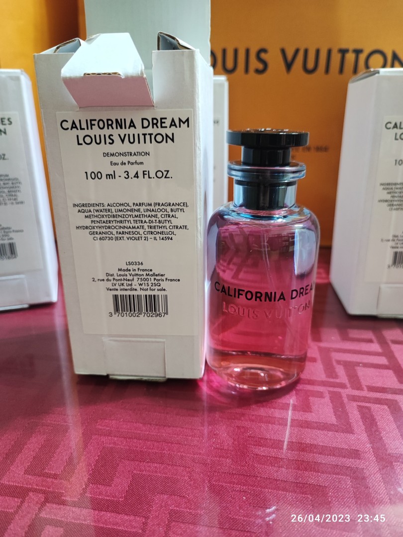 LV California Dream (Tester Bottle), Beauty & Personal Care, Fragrance &  Deodorants on Carousell
