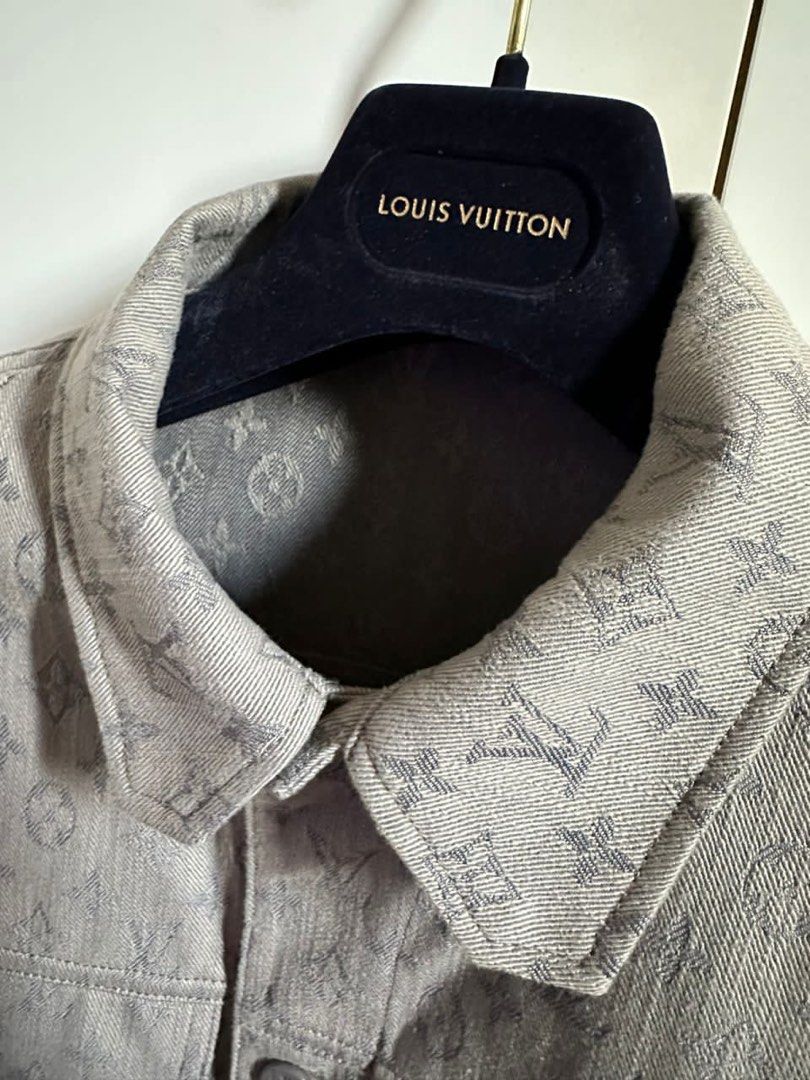 Louis Vuitton 2010 Striped Denim Jacket - Black Jackets, Clothing -  LOU792393