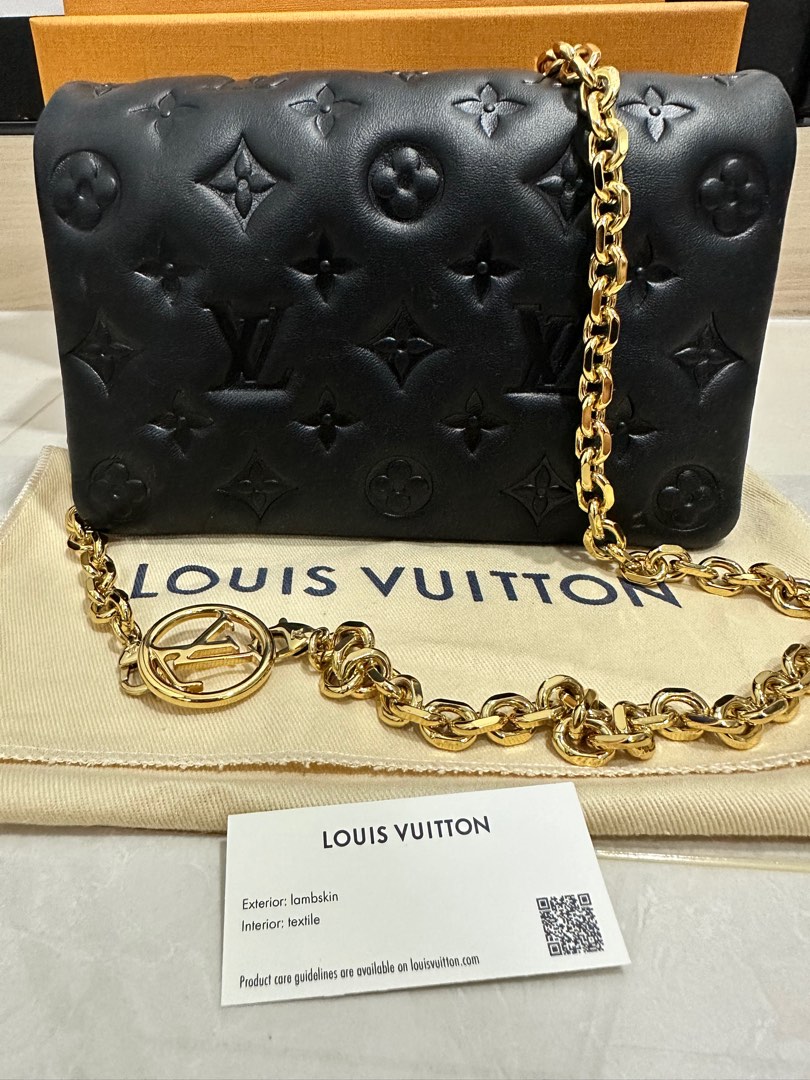 Louis Vuitton - Coussin PM Bag - Bleu Azur - Leather - Women - Luxury