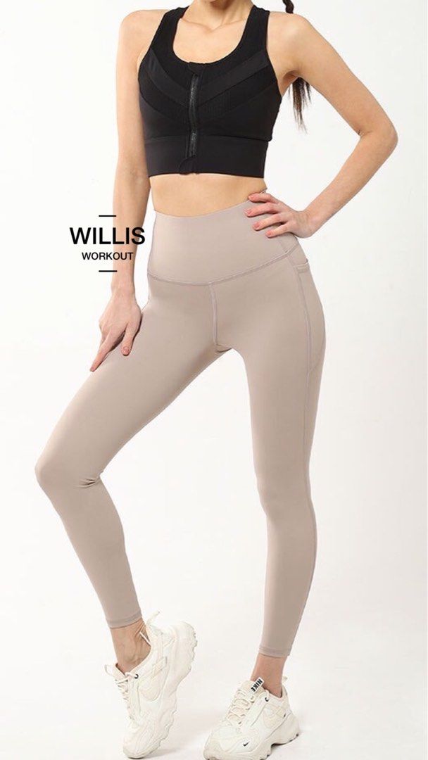 Lycra插袋蜜桃臀11色高彈力💖運動健身瑜伽褲長褲女Woman gym sports workout yoga pants leggings  🌟Plus size, 女裝, 運動服裝- Carousell