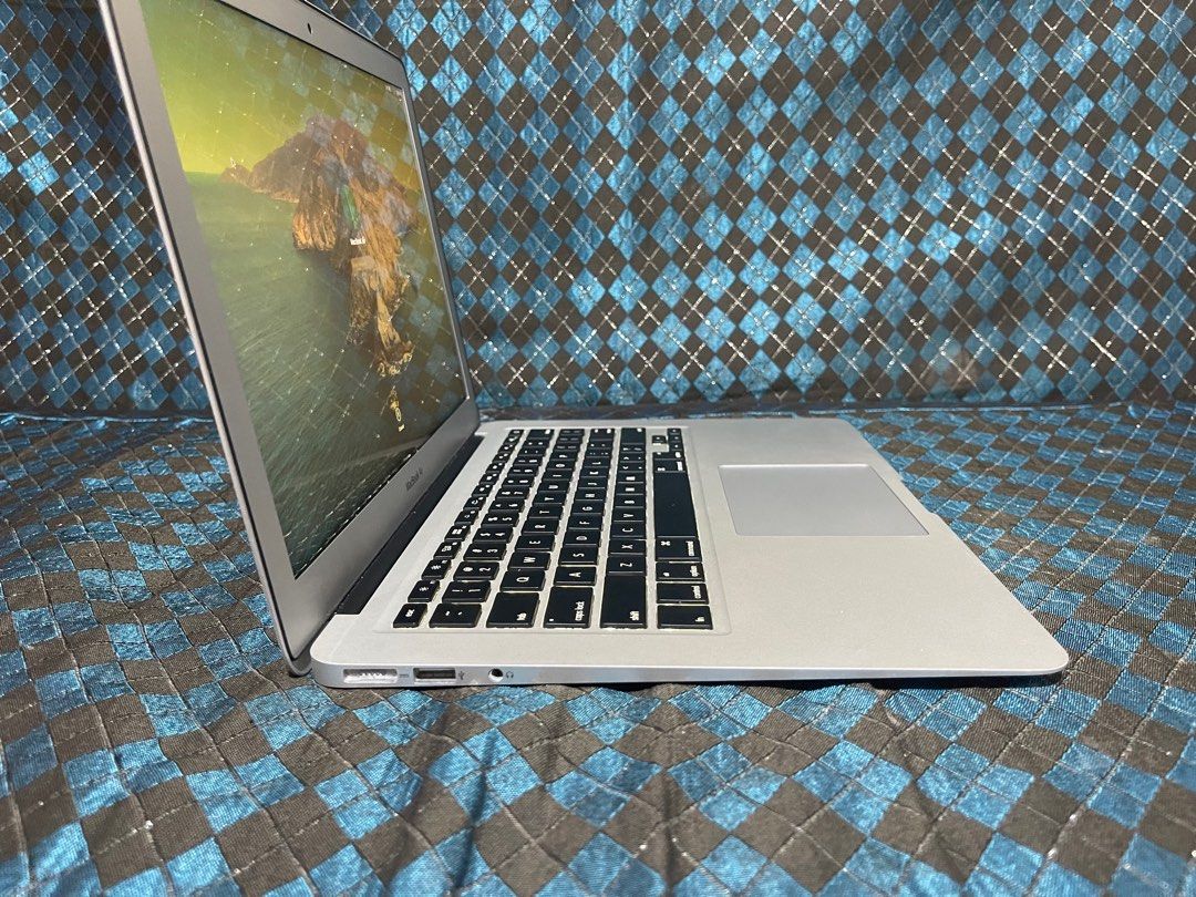 Macbook Air (13inch, 2012) (Category: Laptops & Notebooks) located in Quezon City. Submitted by inygadgetshop (Listing ID 1228898626, Image 2). Description: • Intel Core i5 1.8ghz • 4gb 1600 MHz DDR3 RAM • 128gb ssd (Storage) • 212 Battery Cycle count Normal • Backlit Keyboard • 96% Smooth ( See Picture) • No Hidden Issue • All keys and ports are workingh properly •With activated MS OFFICE 2019 • It comes with Charger I give 1week personal warran