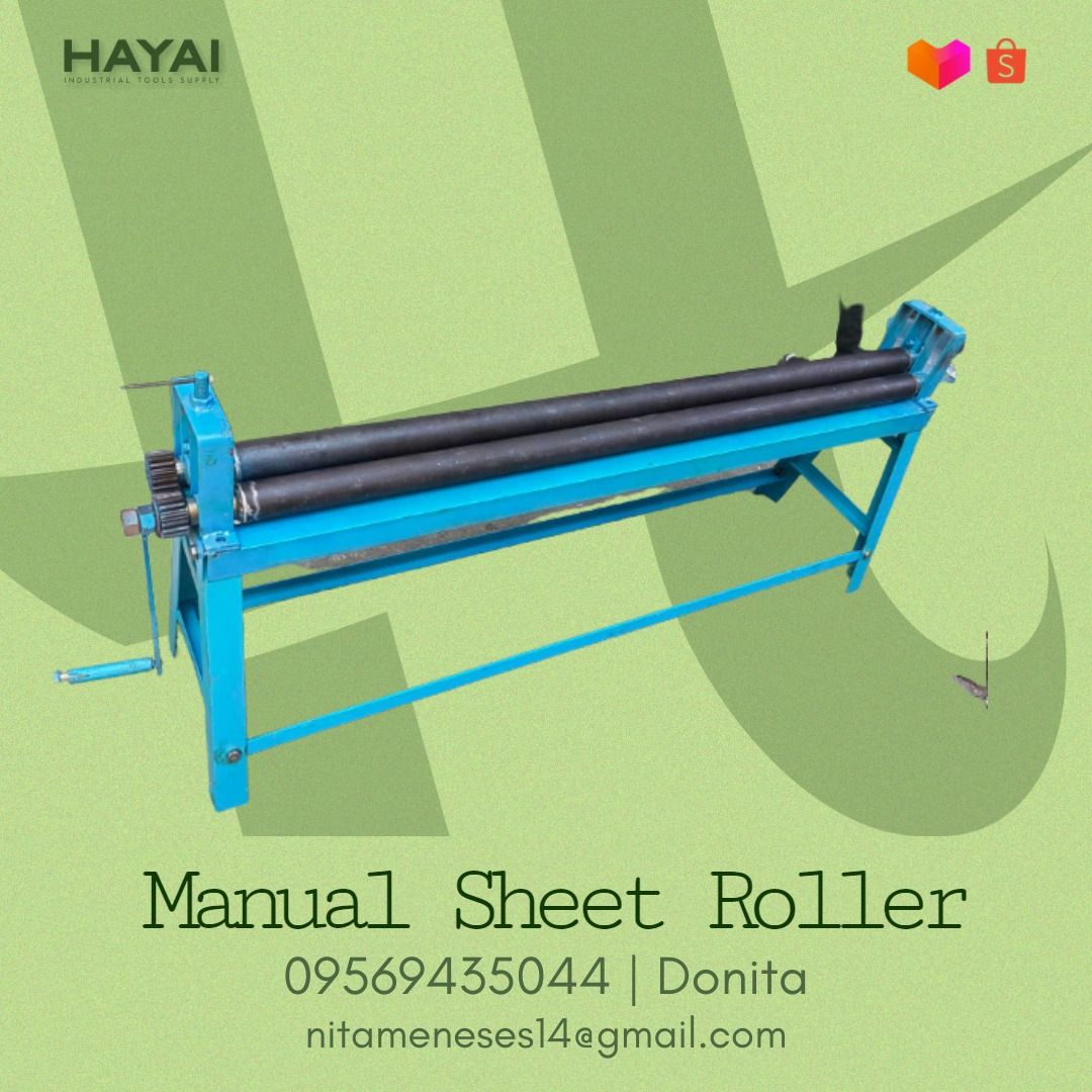 Manual Sheet Roller, Commercial & Industrial, Industrial Equipment on ...
