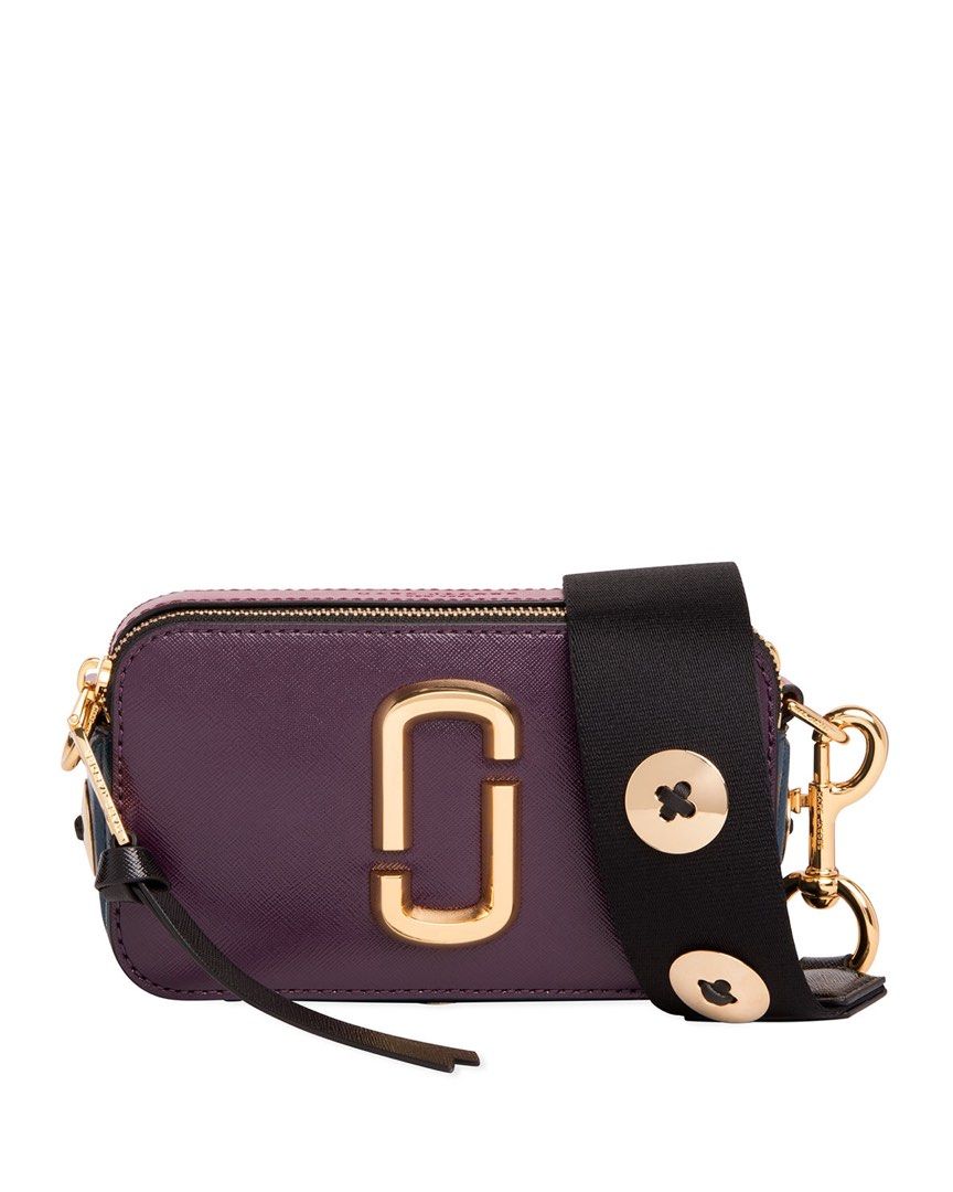 Marc jacobs button outlet snapshot small camera bag