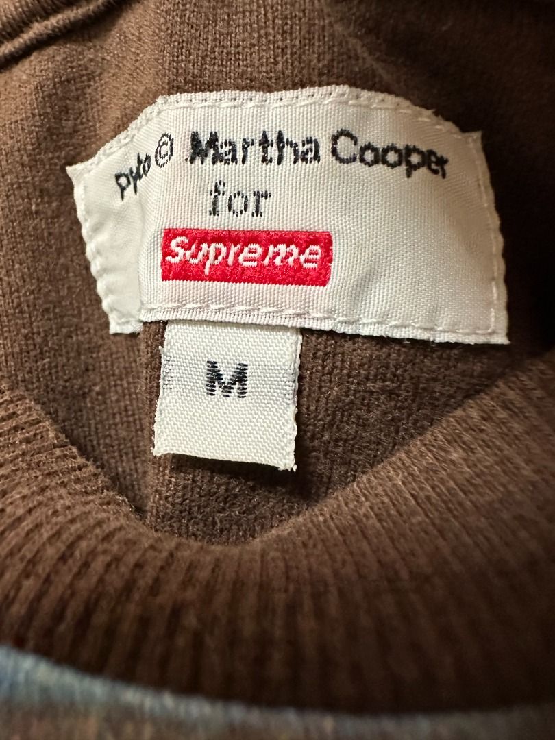 supreme Martha Cooper 2004ss photo tee T-shirt M, 男裝, 上身及套裝