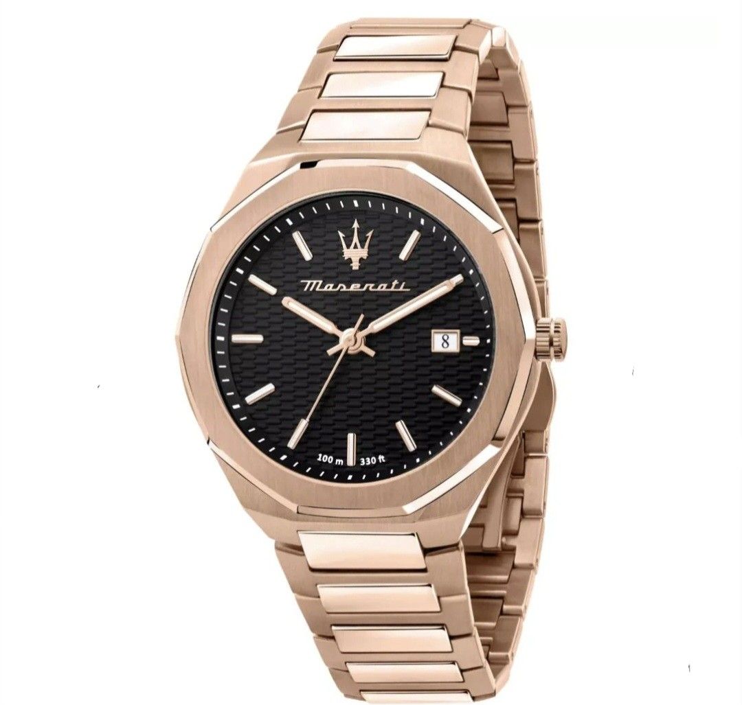 Maserati rose discount gold watch