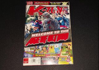 May 2015 K-Zone  Magazine Welcome To The Age Of Ultron Pacquiao Vs. Mayweather Article Adventure Time Finn Jake Avengers Alvin And The Chipmunks  Final Fantasy Minecraft Ad Collectible Mag Collection