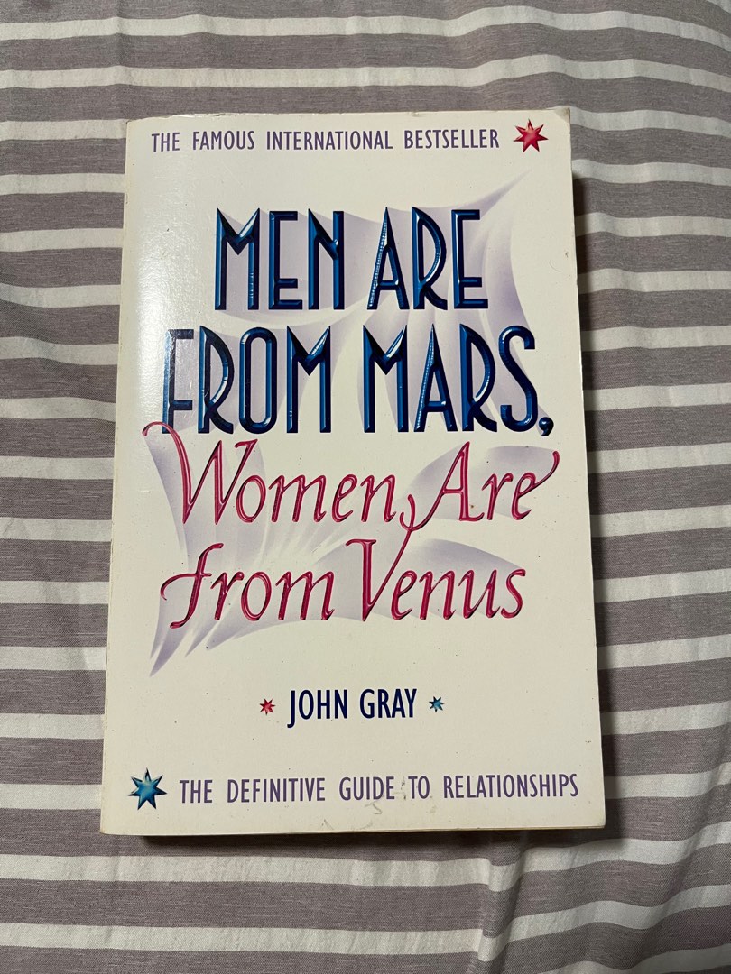 Men are from Mars Women are from Venus Hobbies Toys Books