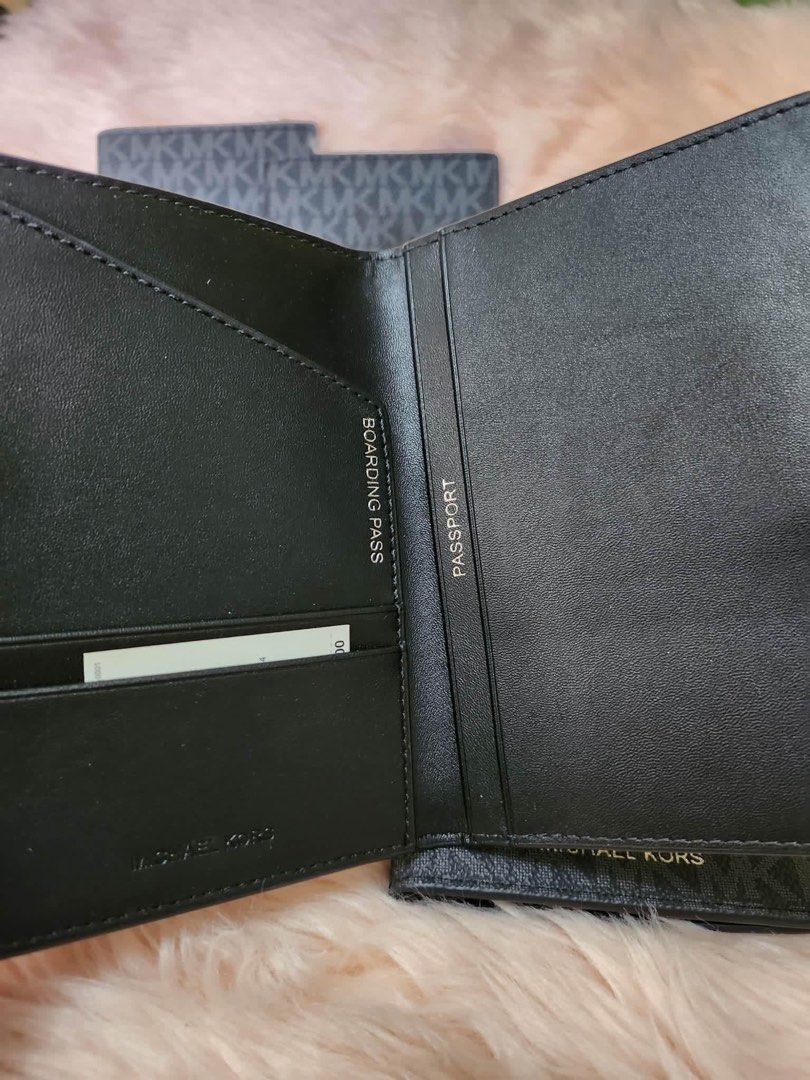 MK Passport Holder, Luxury, Bags & Wallets on Carousell