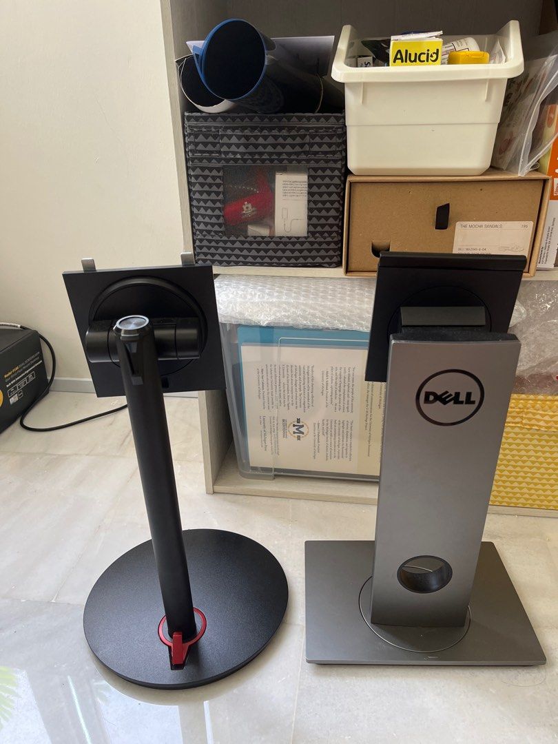 Monitor stands, height adjustable (Update Dell sold, Acer available