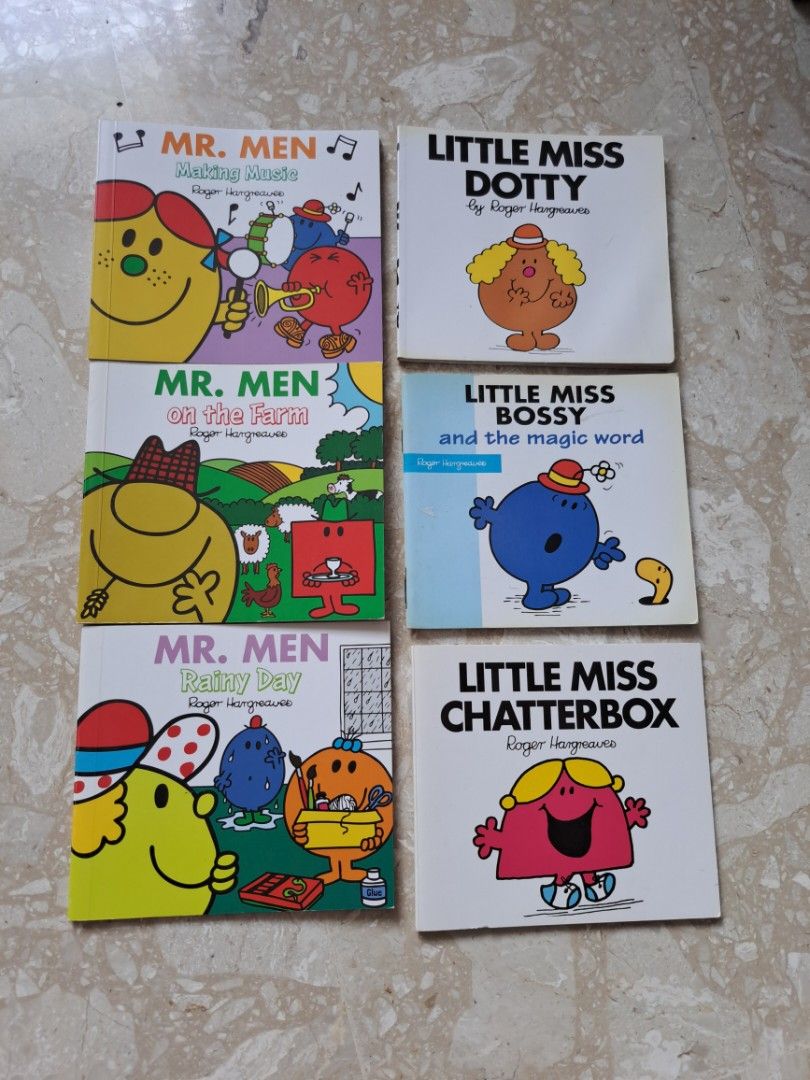 Mr Men ,Little Miss and other Happy meal reader, Hobbies & Toys, Books ...