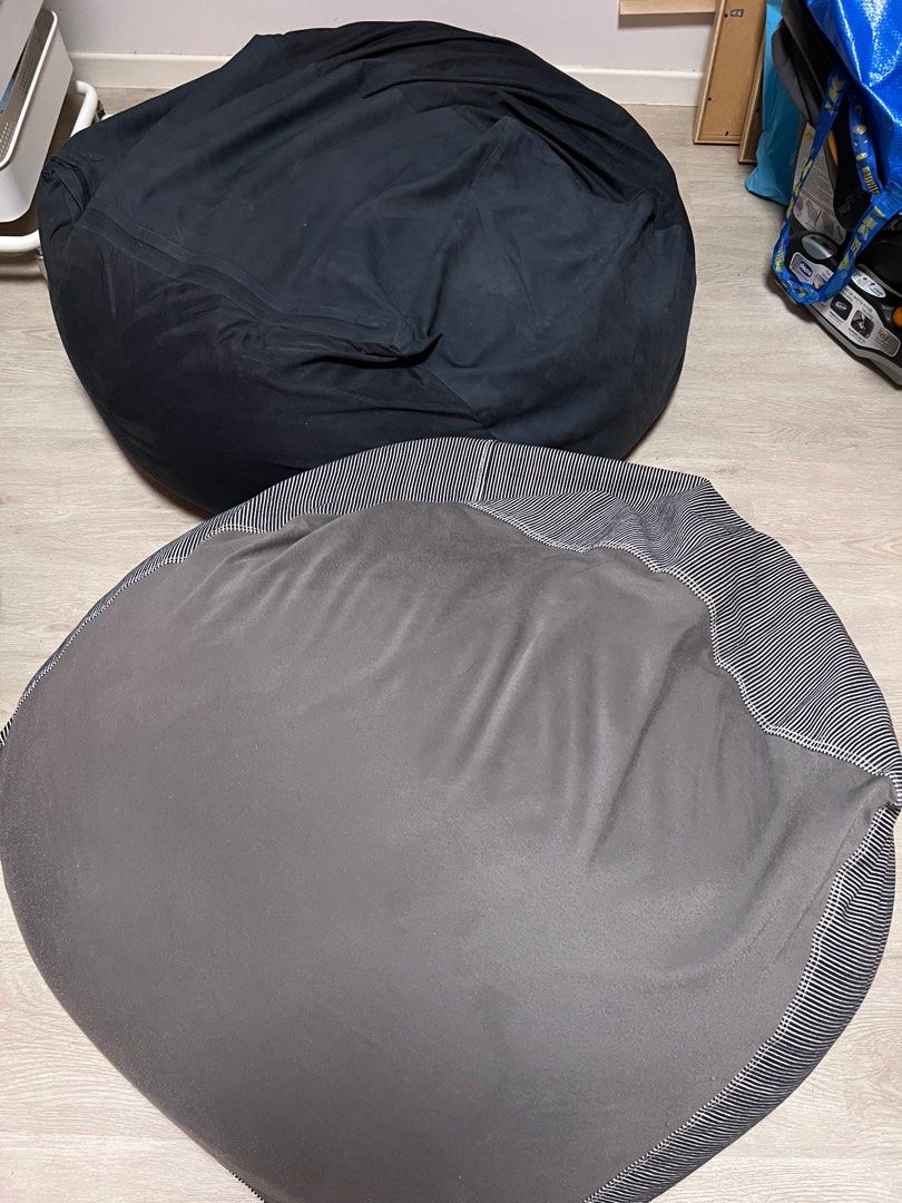 Muji bean bag, Furniture & Home Living, Furniture, Sofas on Carousell