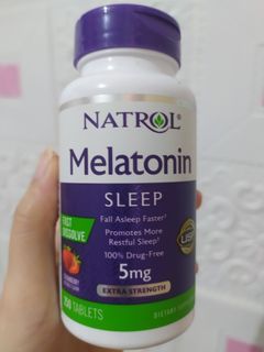 Natrol melatonin sleep 5mg (share 50tabs)