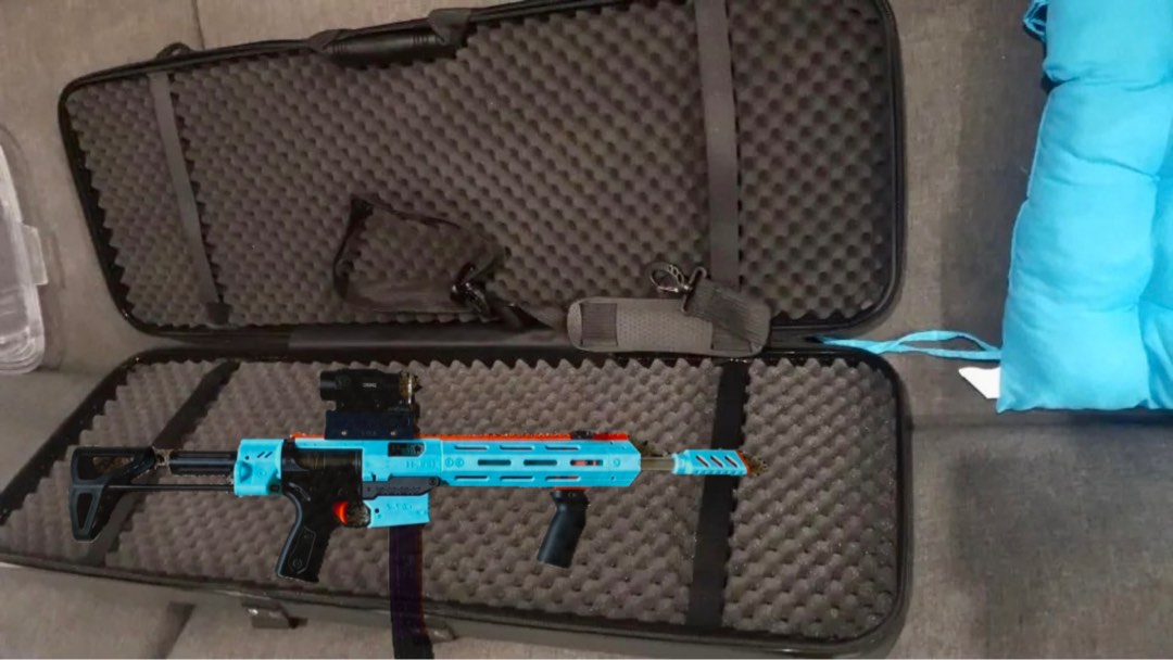 Nerf Blaster Hard Case Carrier, Hobbies & Toys, Toys & Games on Carousell