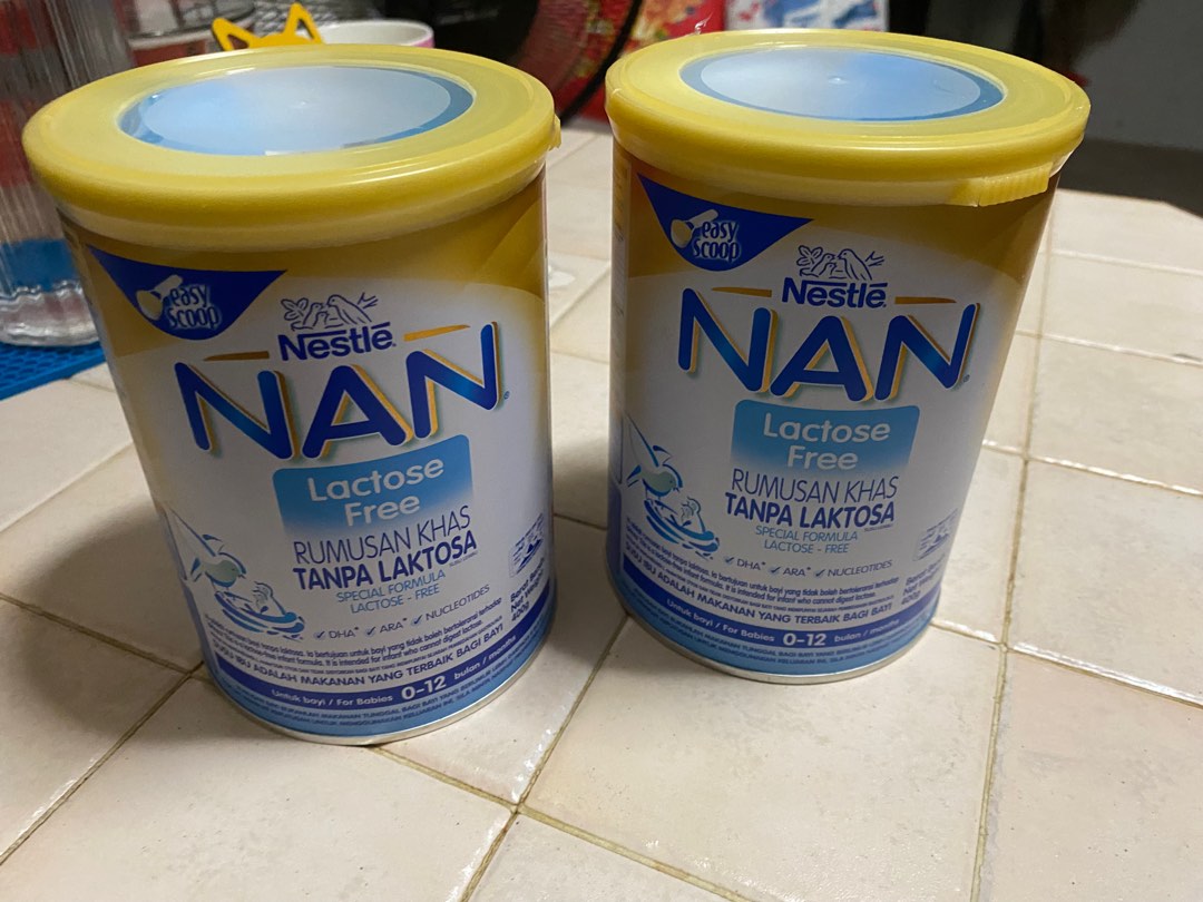 Nestle nan lactose free formula milk powder (400g), Babies & Kids