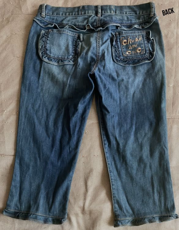 Lightweight jean capris best sale