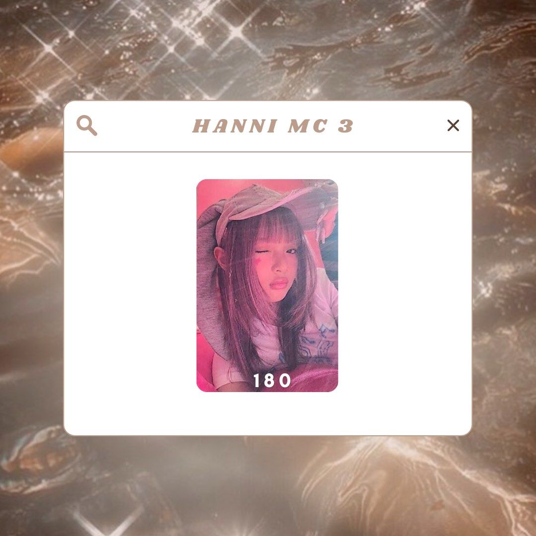 [newjeans] omg hanni message card photocards, Hobbies & Toys ...