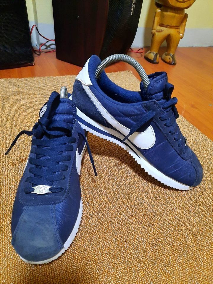 Nike cortez blu store