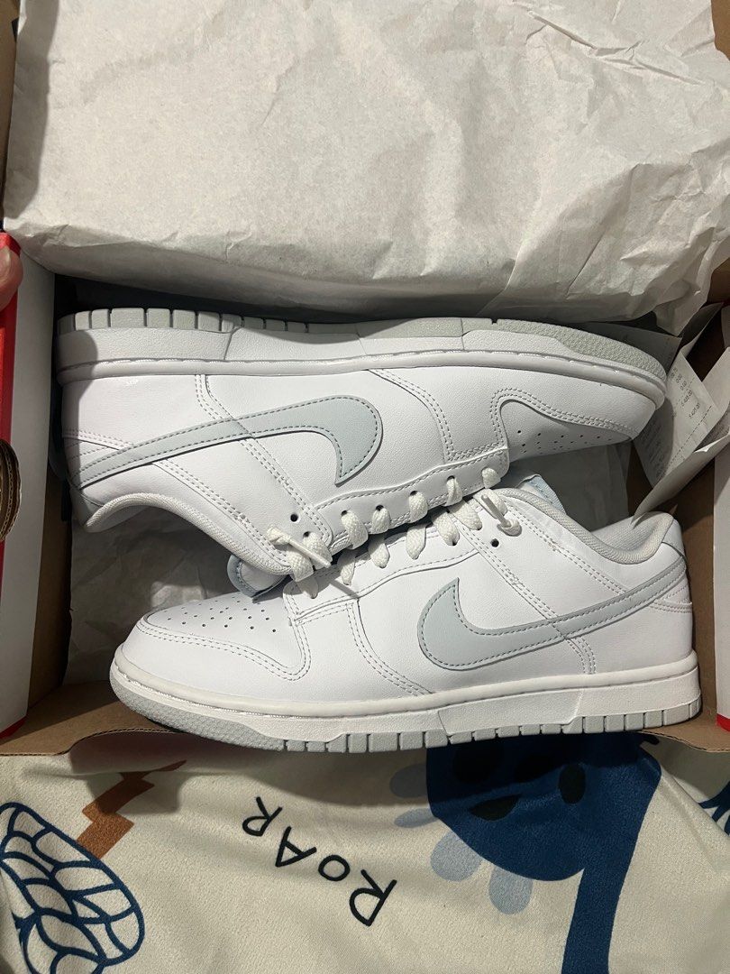 Nike Dunk Low Pure Platinum on Carousell
