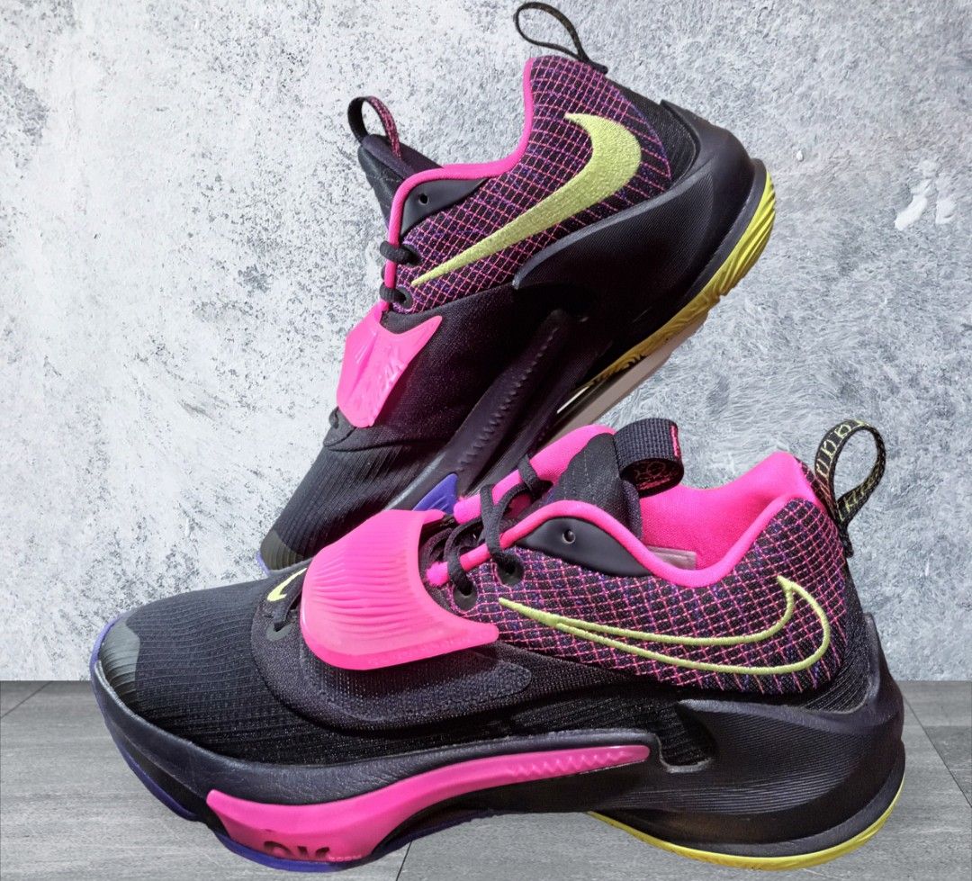 Nike Zoom Freak 3 Basketball Shoes STAY FREAKY Crimson/Blue DA0694