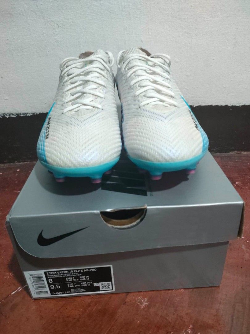 Nike Zoom Vapor 15 Elite AG-Pro  Size 8, Sports Equipment, Other Sports  Equipment and Supplies on Carousell