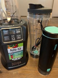  Ninja BC51NV Blast Portable Blender, Cordless, 18oz. Vessel,  Personal Blender-for Shakes & Smoothies, BPA Free, Leakproof-Lid & Sip  Spout, USB-C Rechargeable, Dishwasher Safe Parts, Denim Blue : Everything  Else