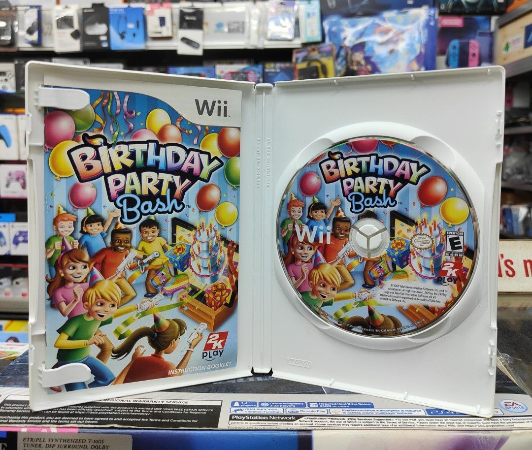 Birthday party sale bash wii
