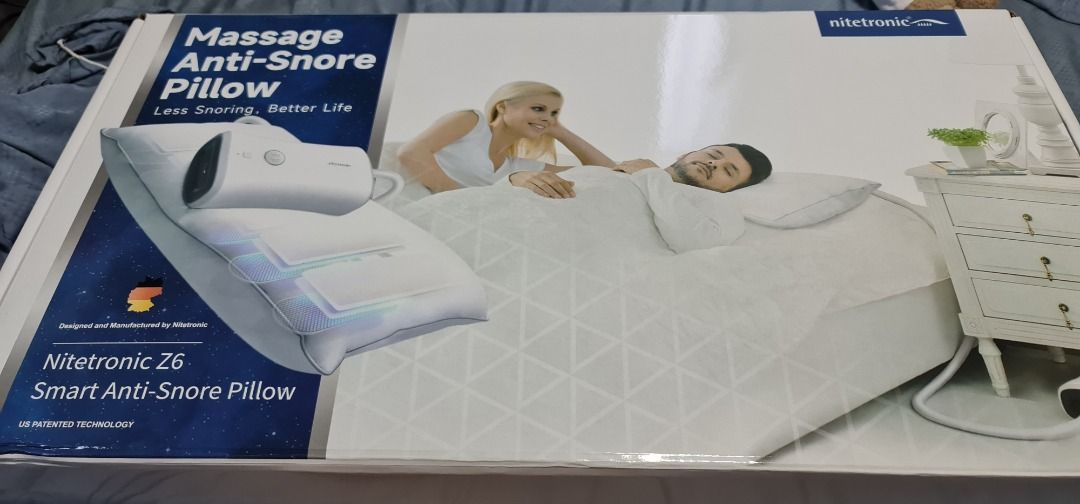 Nitetronic Z6 Smart Anti Snoring Pillow Health Nutrition