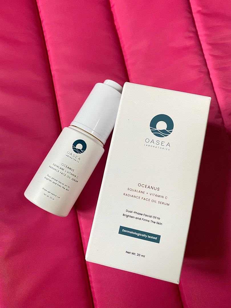 Oasea Oceanus Squalane + Vitamin C Radiance Face Oil Serum 20ml on