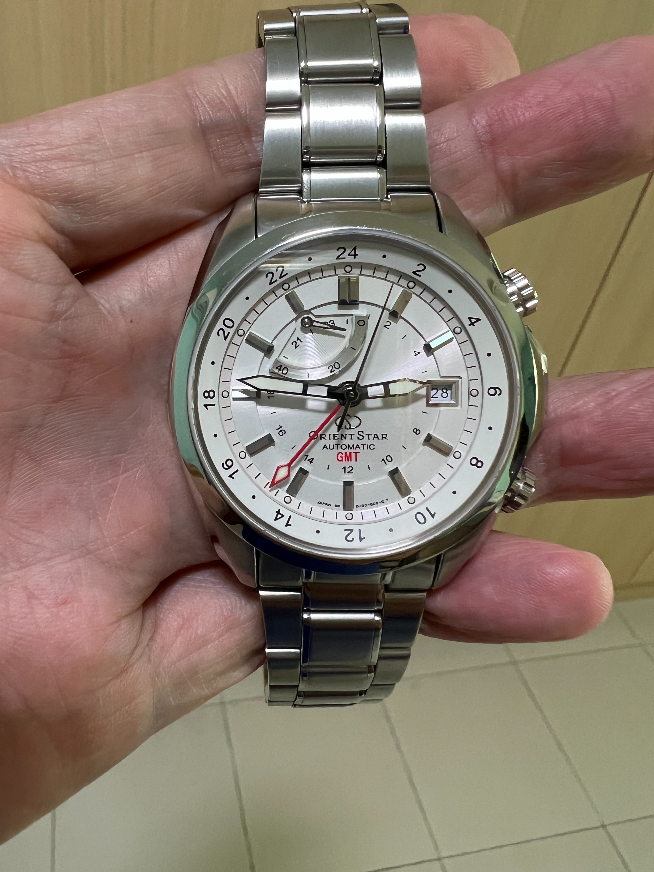 Orient star seeker automatic gmt watch sale