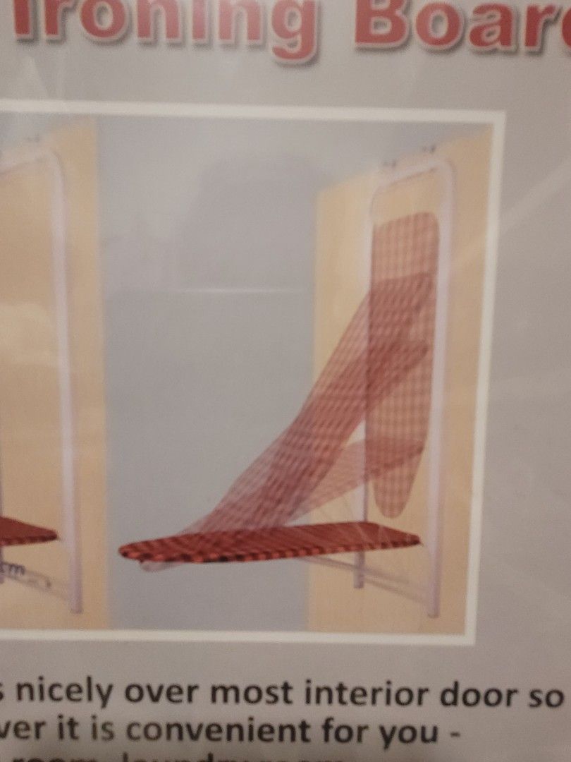 Overdoor Ironing Board, door hanging ironing board, Furniture & Home